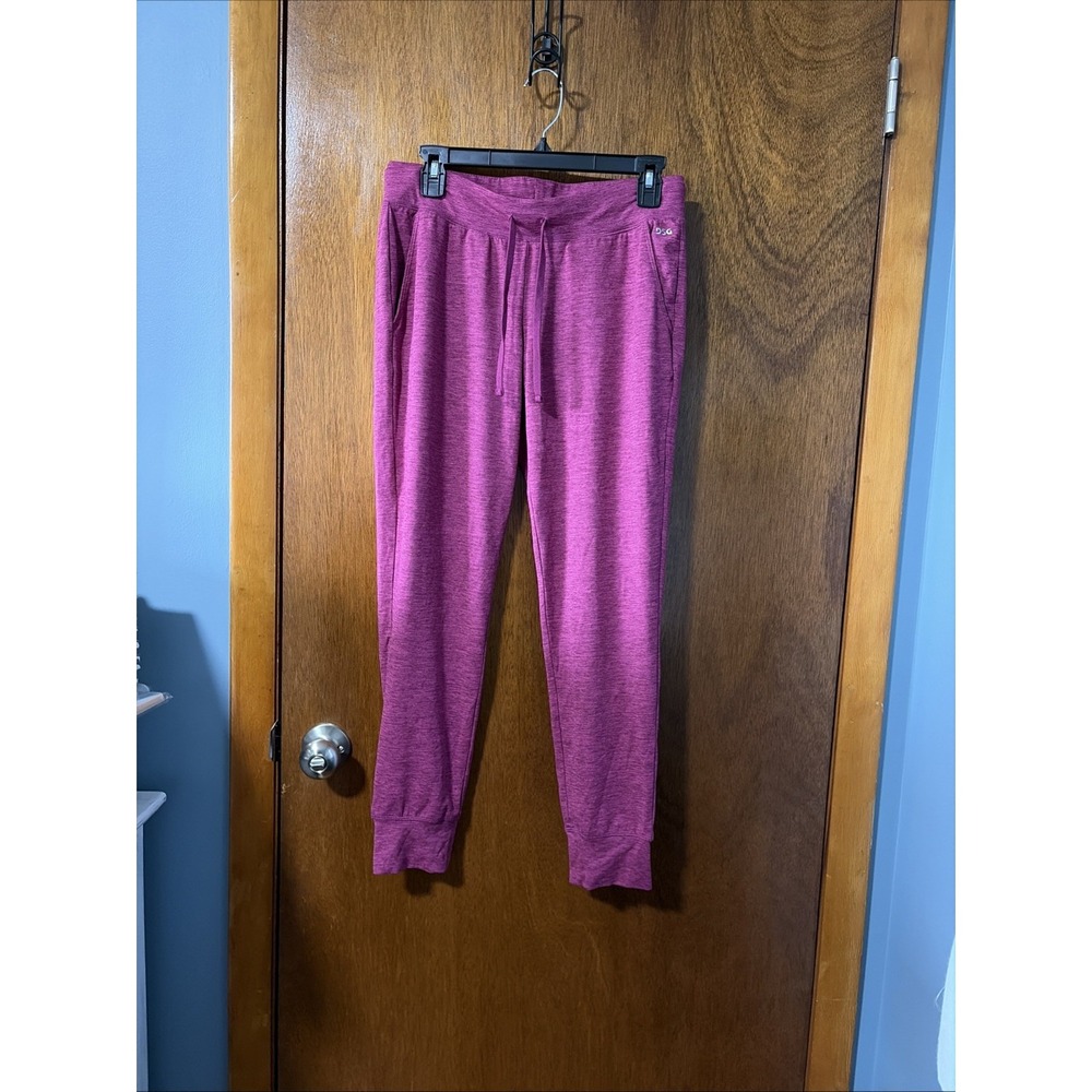 DSG Joggers Women’s Plum Elastic Waist Pockets Size Small Activewear Drawstring